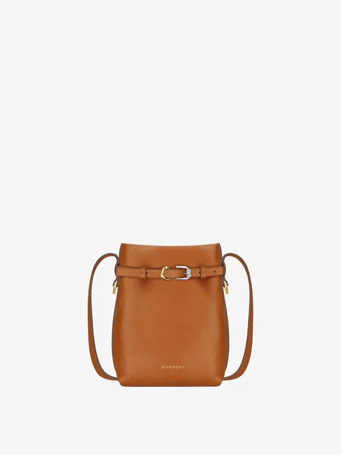 Women Wallets and Card Holders Givenchy Voyou Phone Pouch In Leather Soft Tan Women Wallets and Card Holders Givenchy Voyou Phone Pouch In Leather Soft Tan