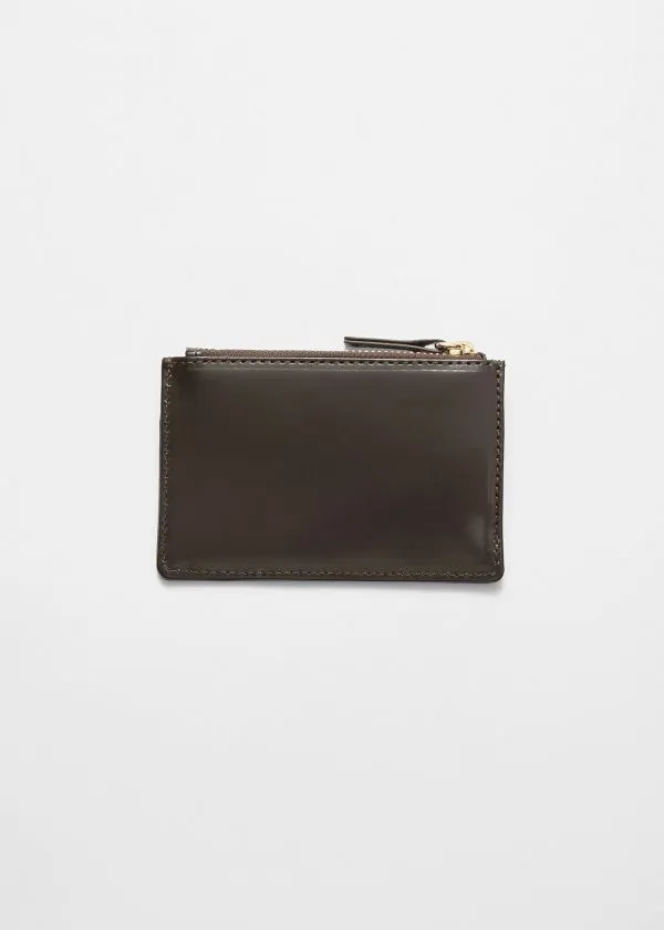 Women Wallets and Other Stories Classic Leather Cardholder Mahogany