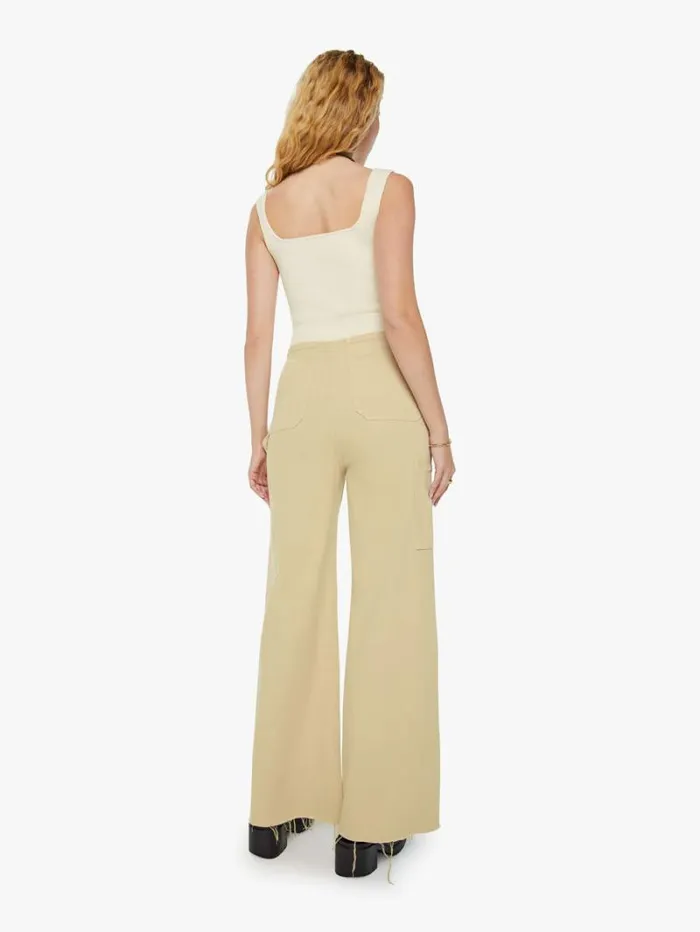 Women Wide Leg Mother Denim The Main Sail Sneak Fray Wash Mojave Desert Women Wide Leg Mother Denim The Main Sail Sneak Fray Wash Mojave Desert