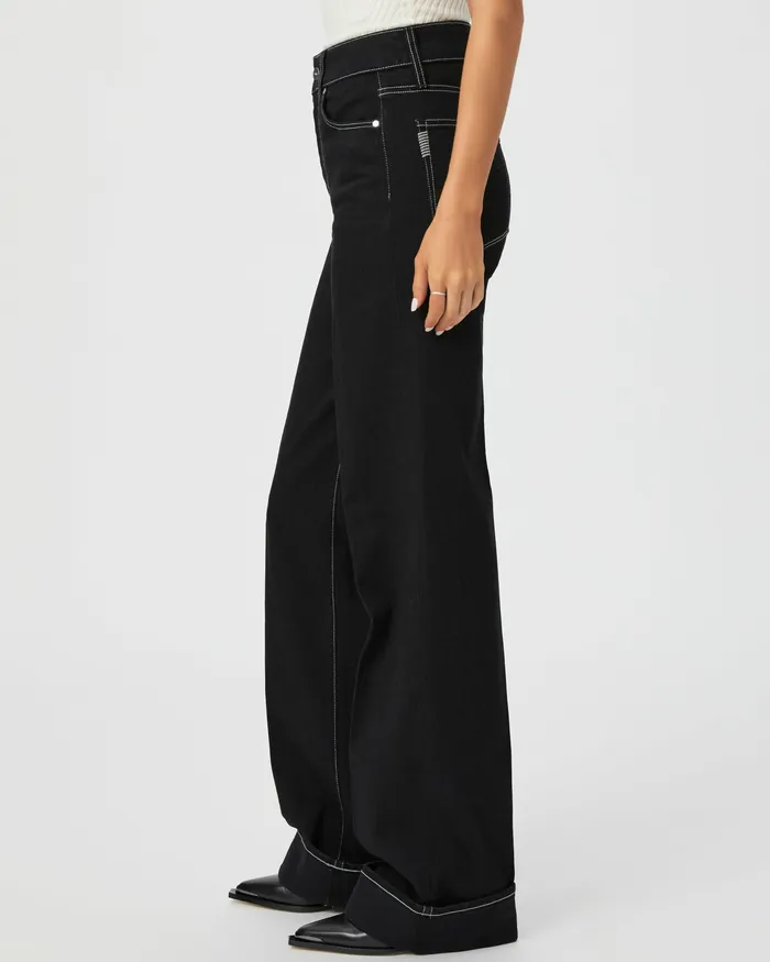 Women Wide Leg PAIGE Sasha Wide Leg Jean 8211 Twilight Black Women Wide Leg PAIGE Sasha Wide Leg Jean 8211 Twilight Black