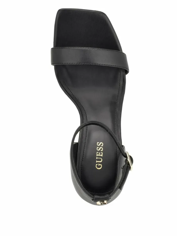 Women Yael Leather Heels Black 001 Heels GUESS Women Yael Leather Heels Black 001 Heels GUESS