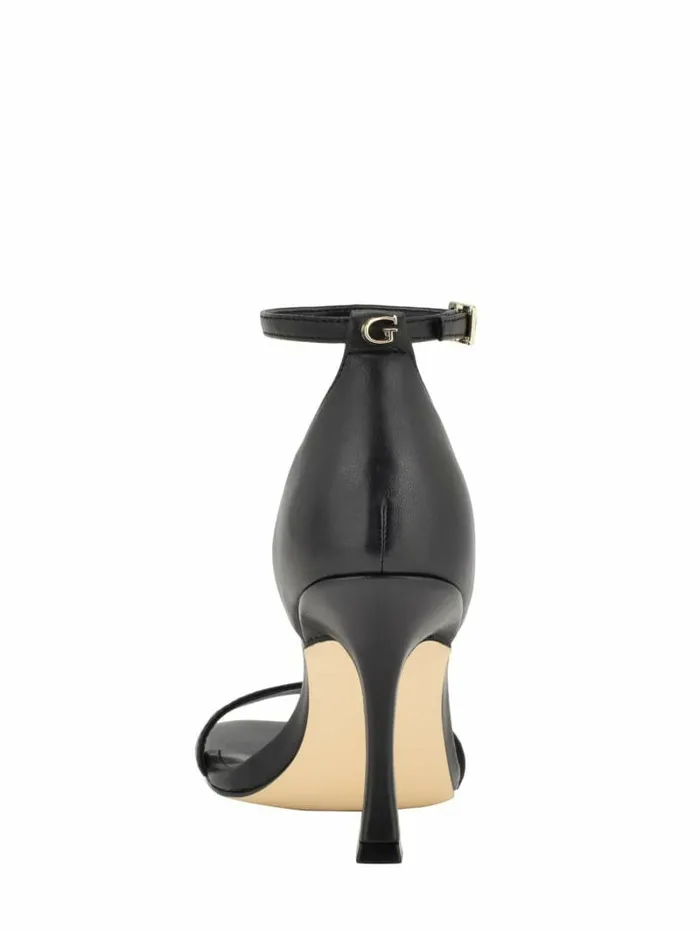Women Yael Leather Heels Black 001 Heels GUESS Women Yael Leather Heels Black 001 Heels GUESS