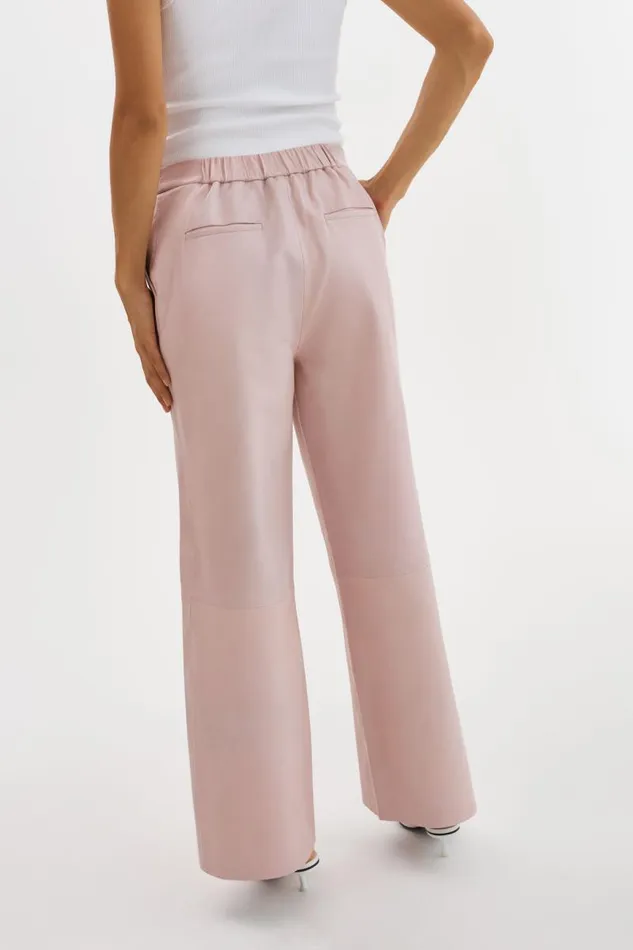 Women YAREN Leather Pants Rose LAMARQUE Pants and Shorts Women YAREN Leather Pants Rose LAMARQUE Pants and Shorts