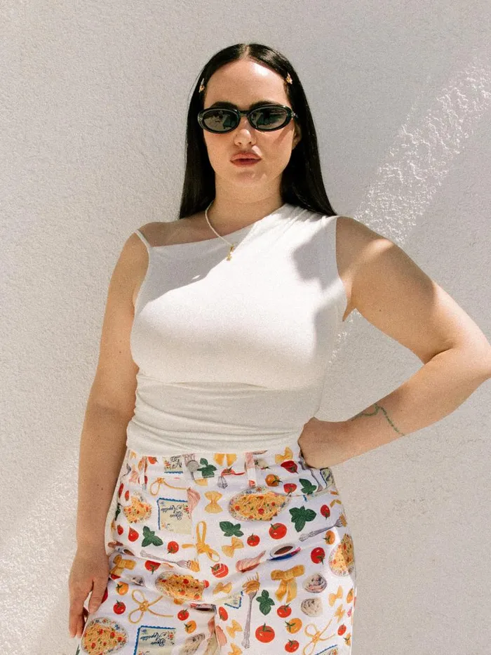 Women Zoe Top Ivory Lisa Says Gah Knit Tops