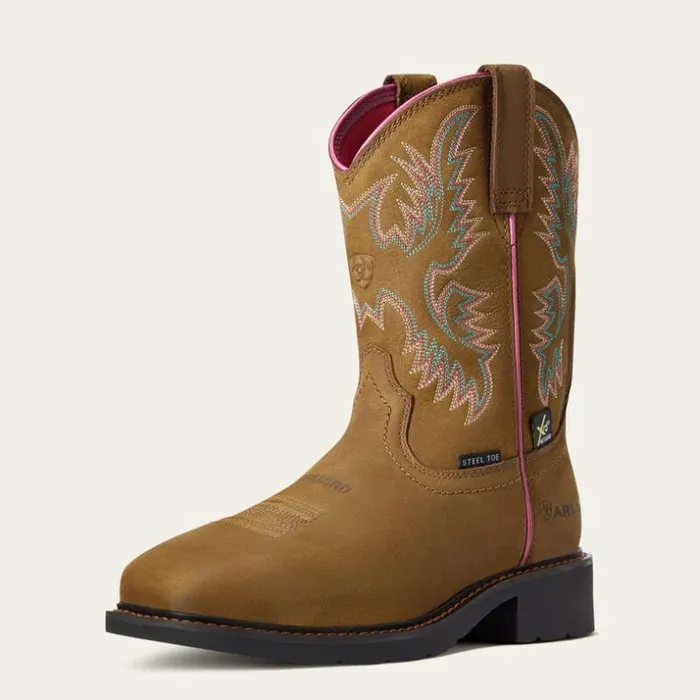 Work Boots and Shoes Women Ariat Krista MetGuard Steel Toe Work Boot Dark Brown Work Boots and Shoes Women Ariat Krista MetGuard Steel Toe Work Boot Dark Brown