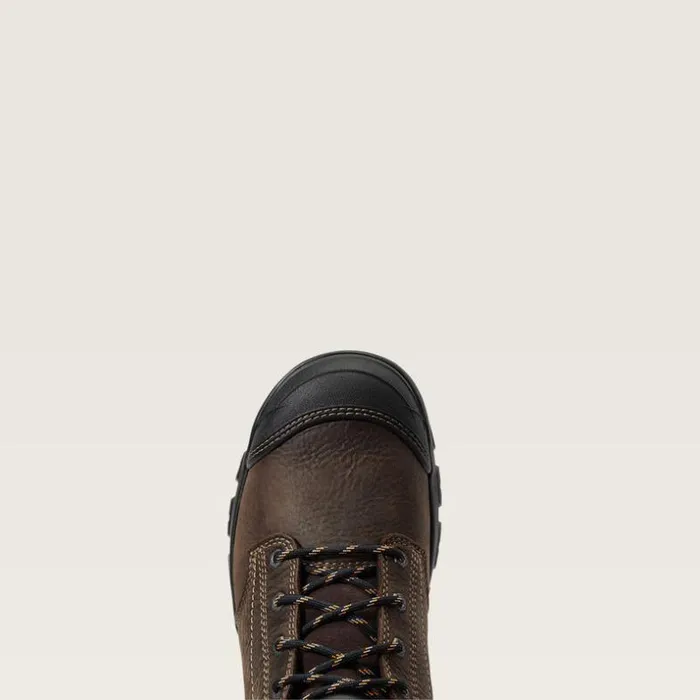 Work Boots and Shoes Women Ariat Treadfast 6034 Waterproof Work Boot Dark Brown Work Boots and Shoes Women Ariat Treadfast 6034 Waterproof Work Boot Dark Brown