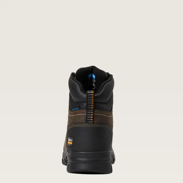Work Boots and Shoes Women Ariat Treadfast 6034 Waterproof Work Boot Dark Brown Work Boots and Shoes Women Ariat Treadfast 6034 Waterproof Work Boot Dark Brown
