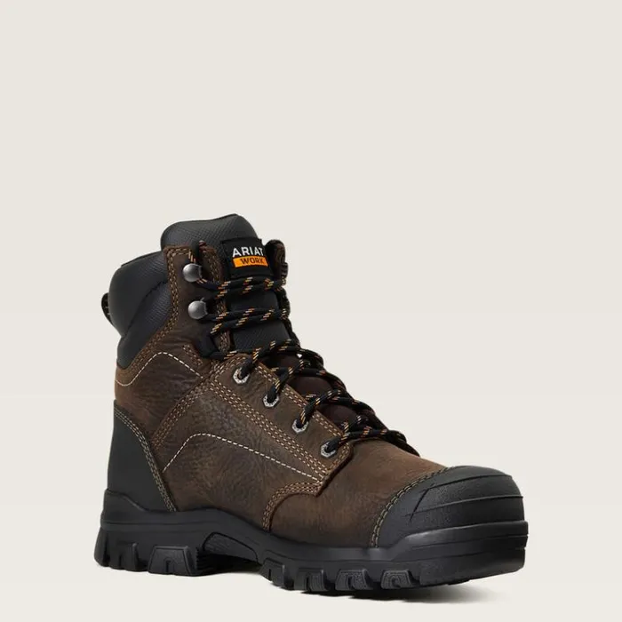 Work Boots and Shoes Women Ariat Treadfast 6034 Waterproof Work Boot Dark Brown Work Boots and Shoes Women Ariat Treadfast 6034 Waterproof Work Boot Dark Brown
