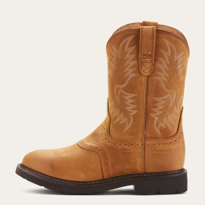 Work Boots Men Ariat Sierra Saddle Work Boot Aged Bark Work Boots Men Ariat Sierra Saddle Work Boot Aged Bark