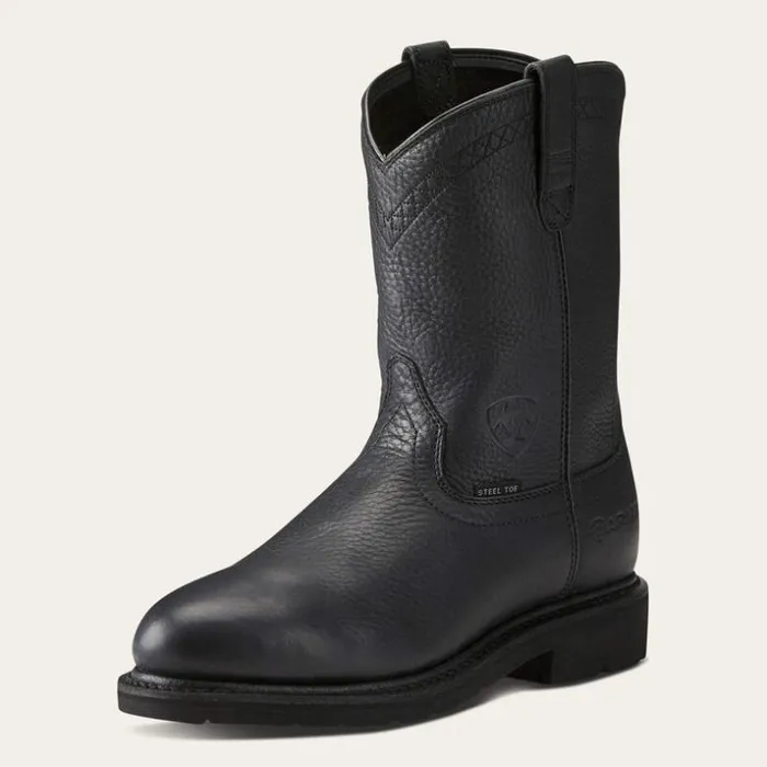 Work Boots Men Ariat Sierra Steel Toe Work Boot Black