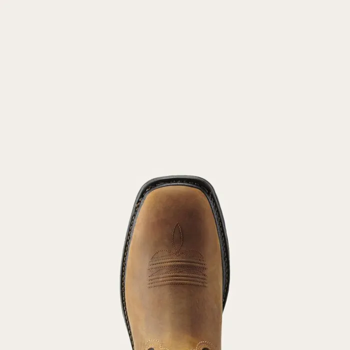 Work Boots Men Ariat WorkHog Wide Square Toe Waterproof Steel Toe Work Boot Aged Bark Work Boots Men Ariat WorkHog Wide Square Toe Waterproof Steel Toe Work Boot Aged Bark