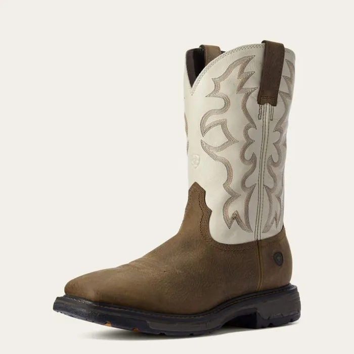 Work Boots Men Ariat WorkHog Work Boot Rye Brown