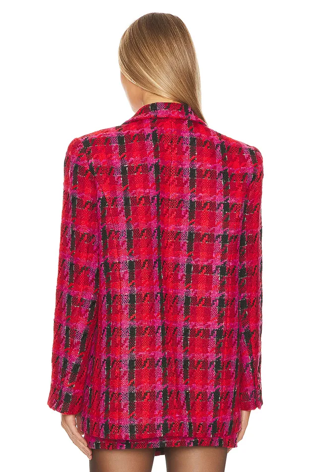 X Rachel Madix Blazer Black and Red Women Lovers and Friends Jackets and Coats X Rachel Madix Blazer Black and Red Women Lovers and Friends Jackets and Coats