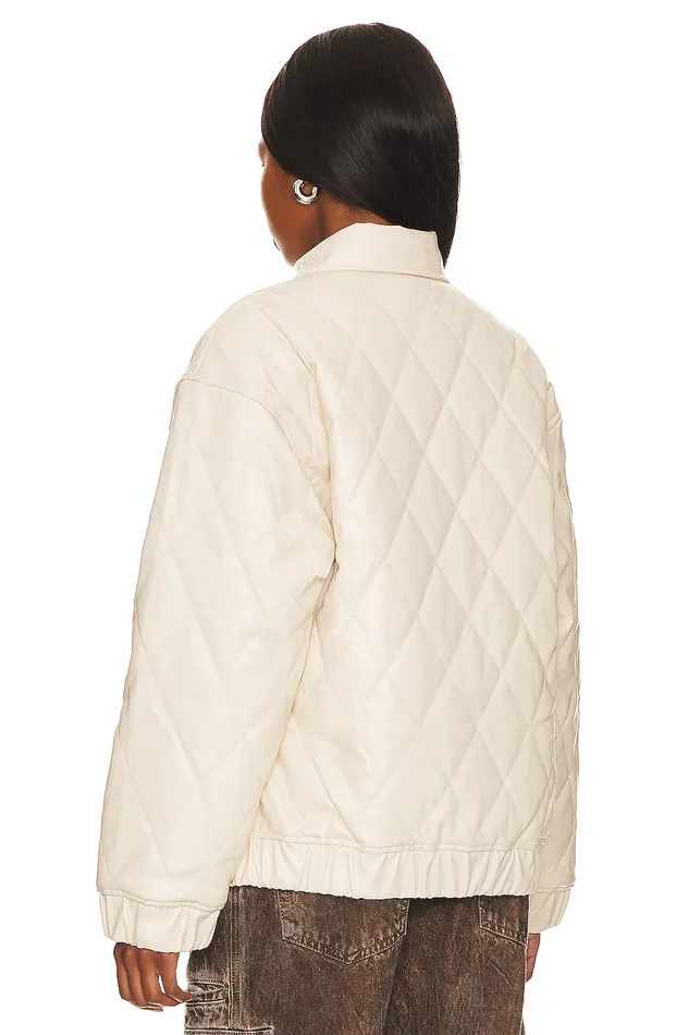 X Rachel Rylee Faux Leather Jacket Bone White Women Lovers and Friends Jackets and Coats X Rachel Rylee Faux Leather Jacket Bone White Women Lovers and Friends Jackets and Coats